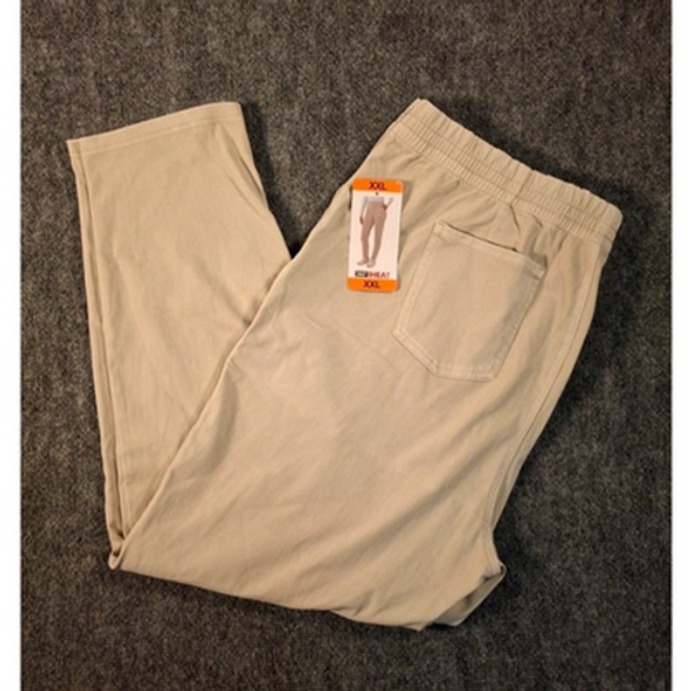 32 Degrees Knit Twill Women's Pant Tan 28.5" Inseam, Size: XXL, NWT